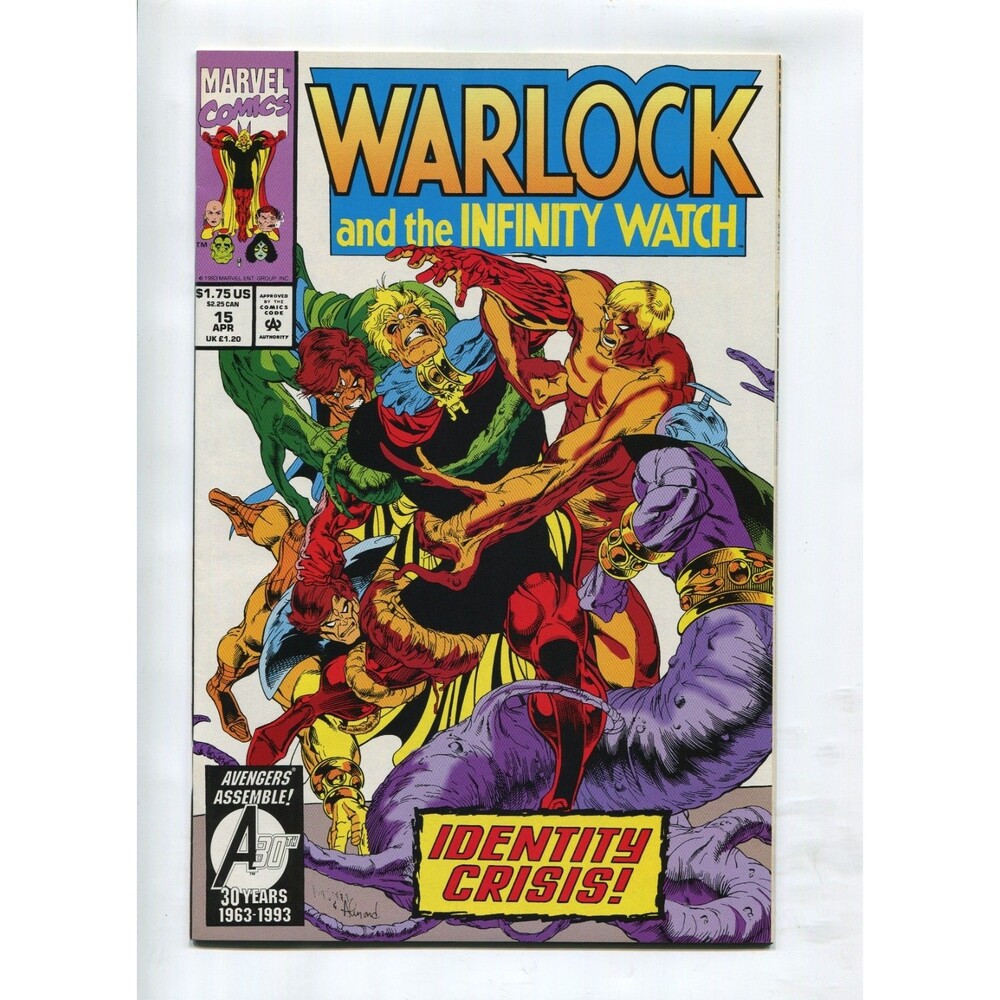 Warlock and the Infinity Watch # 15 Marvel Comics 1993 Comic Book
